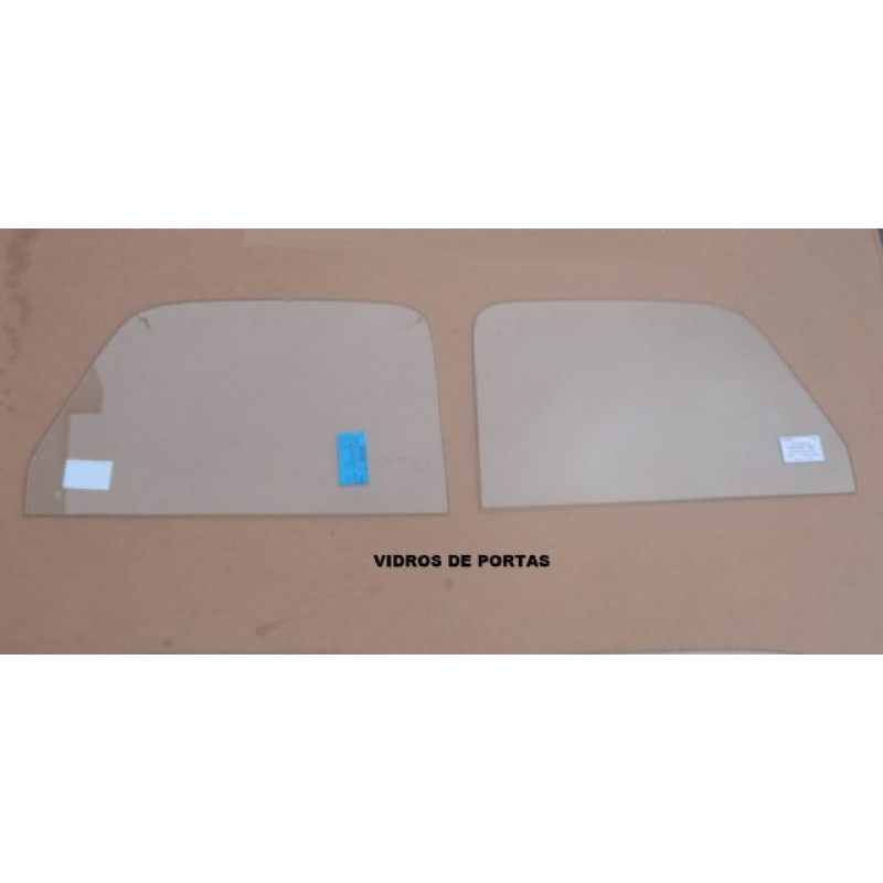 Vidros Chevrolet Boca de Sapo GMC 1947 a 1950 Incolor - Jogo