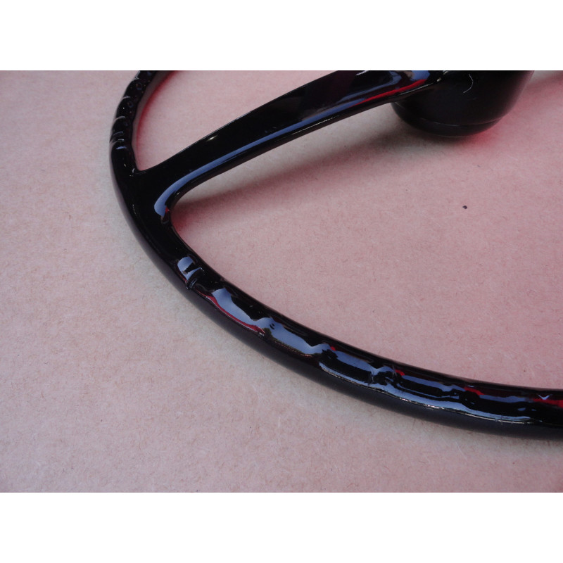 Volante Kombi Corujinha 1973 a 1975 Preto com Botão Original Usado