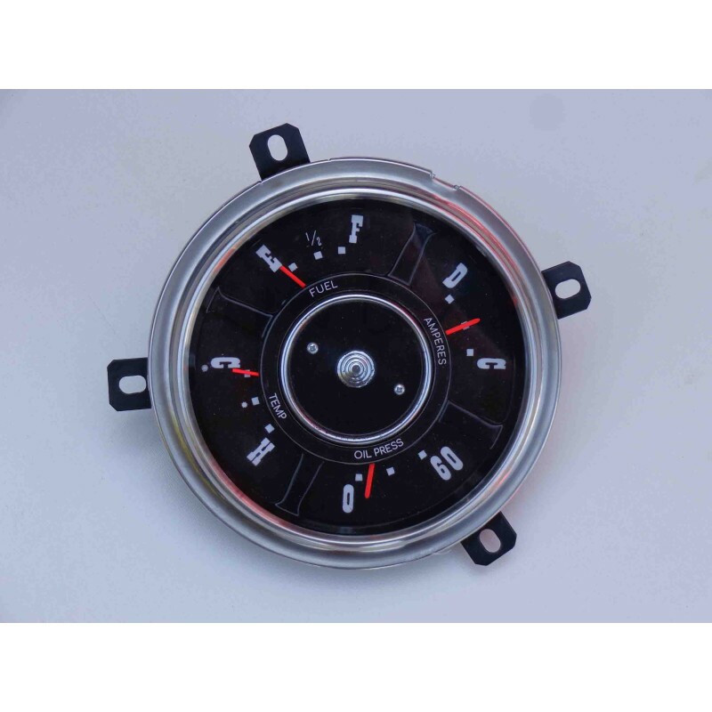 Velocímetro Relógio Instrumentos Chev Boca Sapo 1947 a 1953 Restaurado - Par