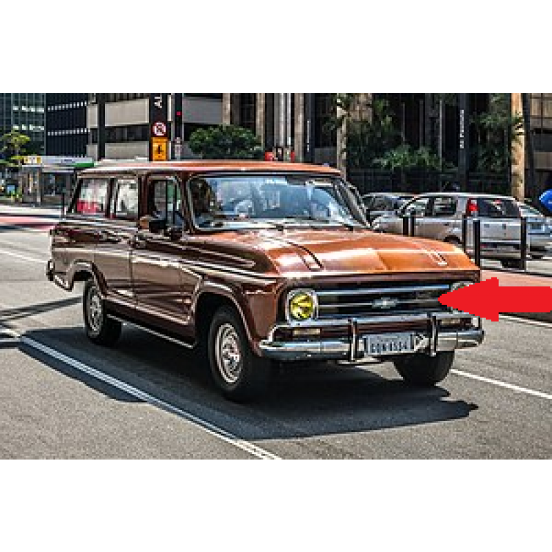 Grade Dianteira Veraneio 71 à 78 e Caminhões C-60 C-65 Original Usada