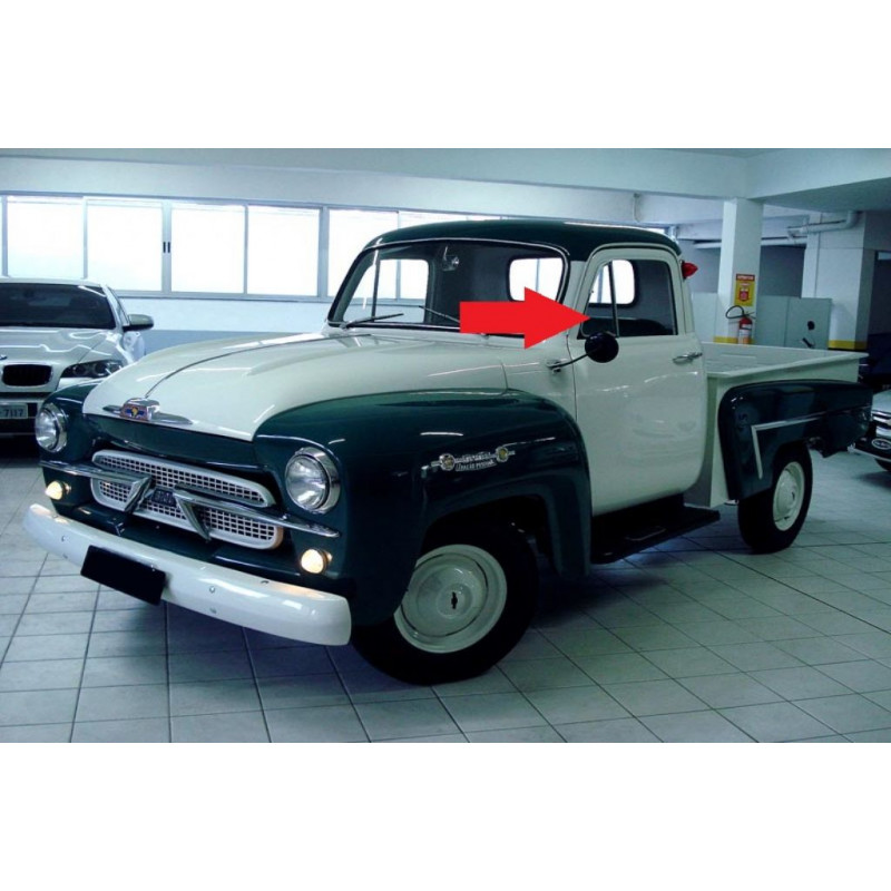 Vidro Quebra Vento Chevrolet Brasil 58 à 63 Verde - Unitário