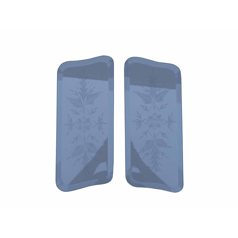 Vidro Quebra Vento Lapidado Ford Model A 1928 a 31 Bisote - Par