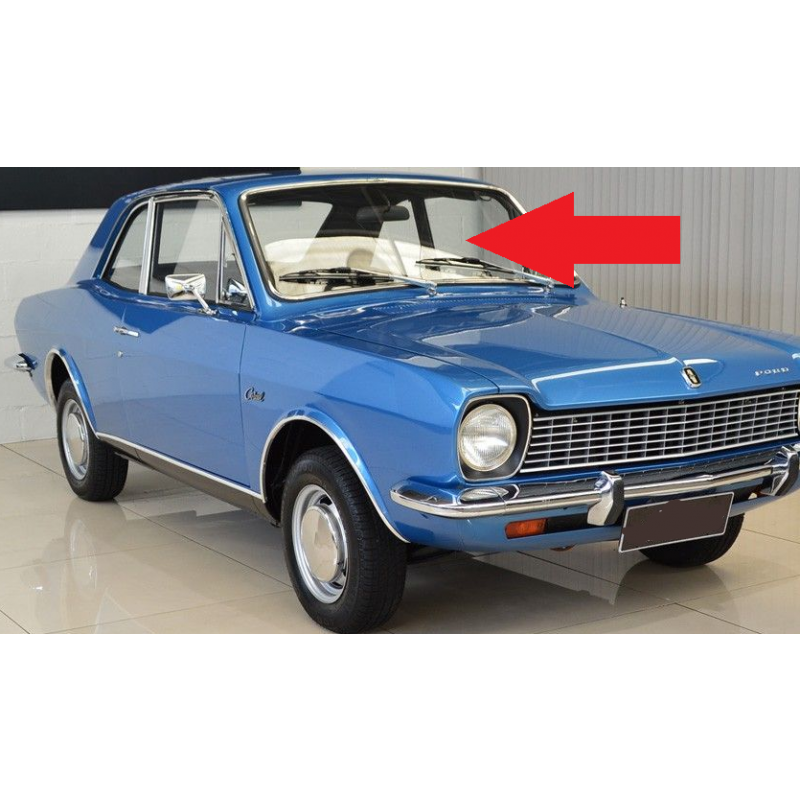 Vidro Parabrisa Com Friso Corcel I Belina I até 77 Original Usado