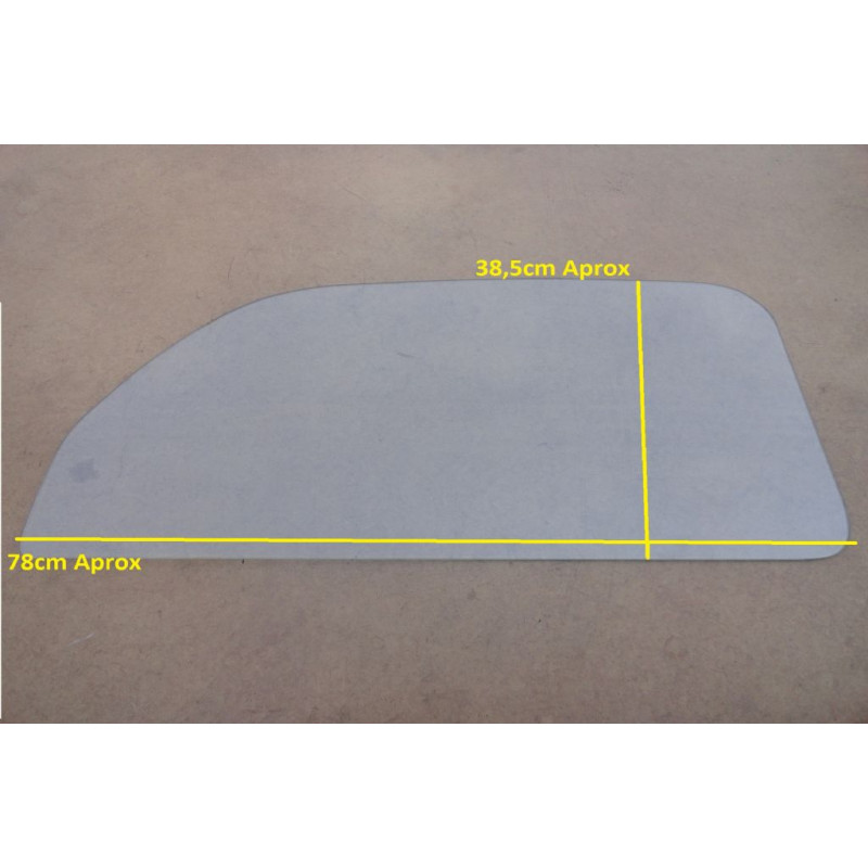 Vidro Porta Inteiriço Incolor Fusca