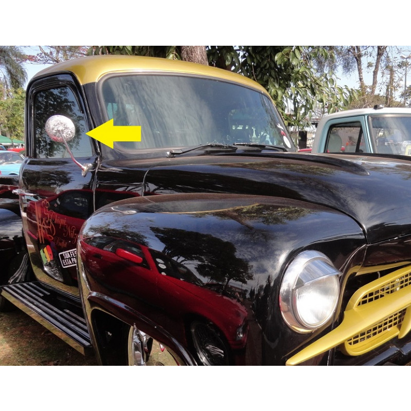 Vidro Porta Chevrolet Brasil 3100 1958 a 1963 Incolor Inteiriço - Par