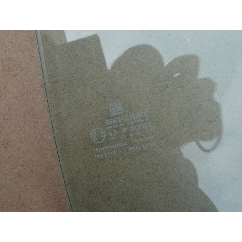 Vidro Porta Dianteira Esquerda Opala 4 Portas Verde Original GM Sekurit Novo