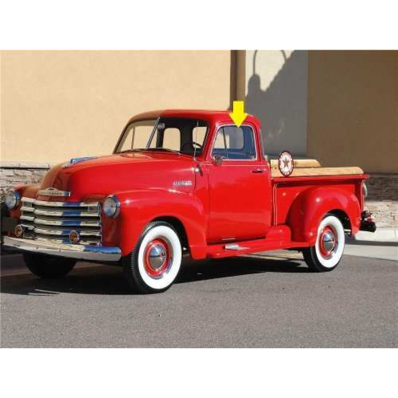 Vidro da Porta Verde Chevrolet Boca de Sapo e Bagre 1951 a 1955 GMC