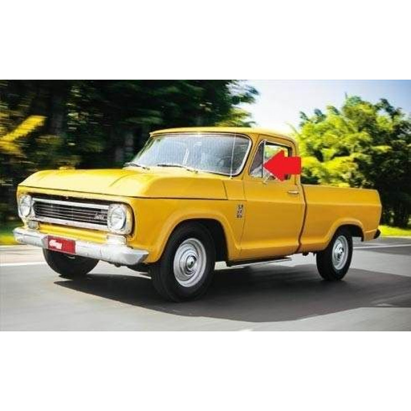 Vidro Quebra Vento C-10, Veraneio Verde