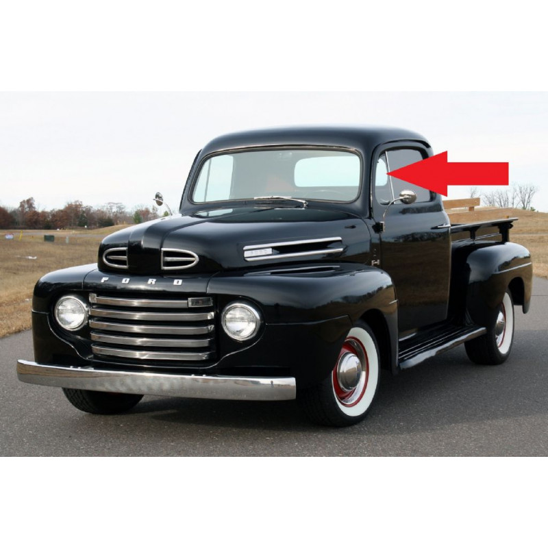 Vidro Quebra Vento F-1 48 à 52 Incolor