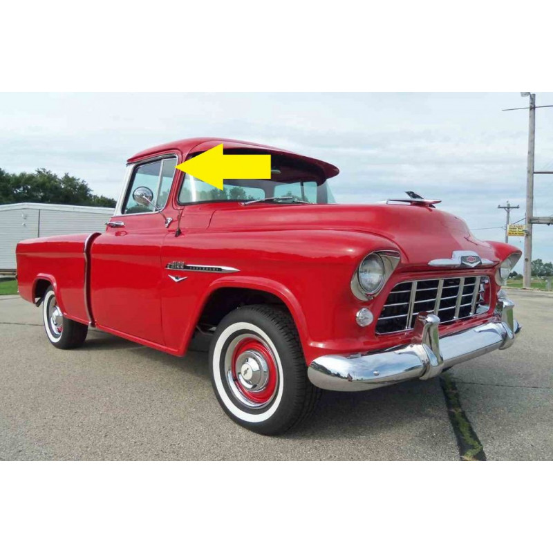 Vidro Quebra Vento Marta Rocha 1955 a 1959 Incolor Novo