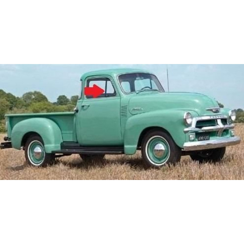 Vidro do Quebra Vento Chevrolet Boca de Sapo e Bagre 1951 a 1955 GMC