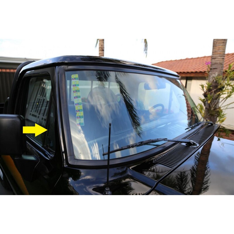 Vidro Quebra Vento Verde F-100 F-1000 F-350 1972 a 1992 Novo