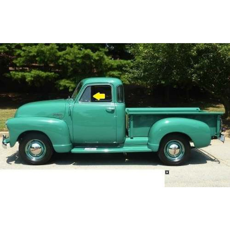 Vidro da Ventarola Chevrolet Boca de Sapo e Bagre 1951 a 1955 GMC