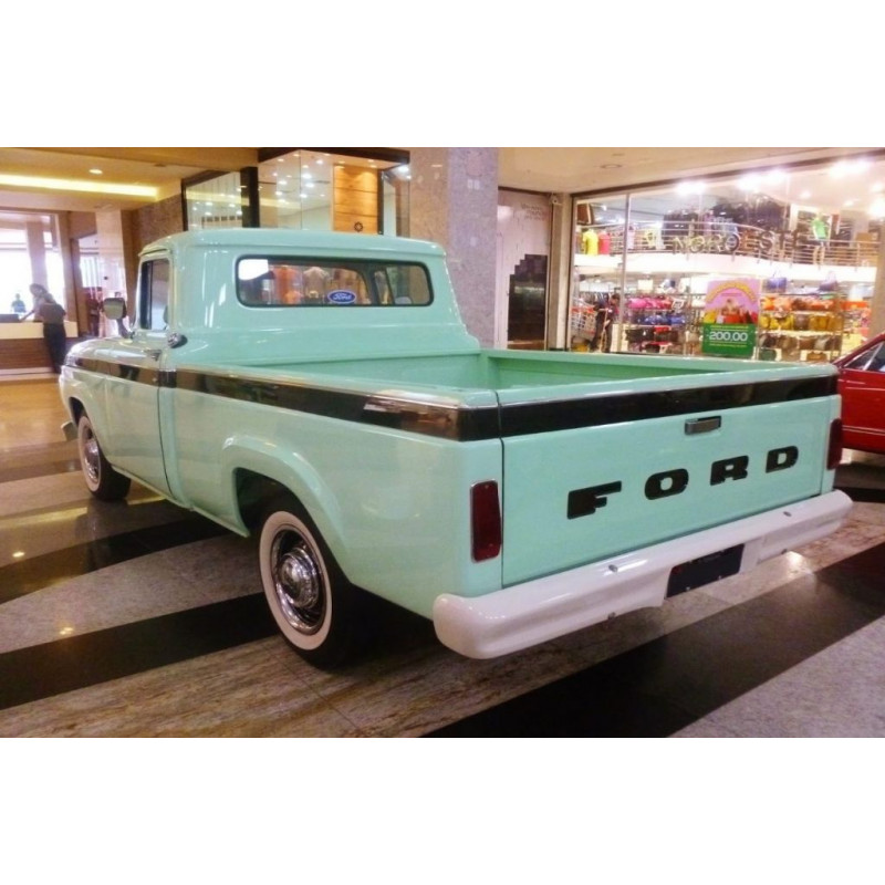 Vidro Vigia Traseiro F-100 62 à 71 Incolor