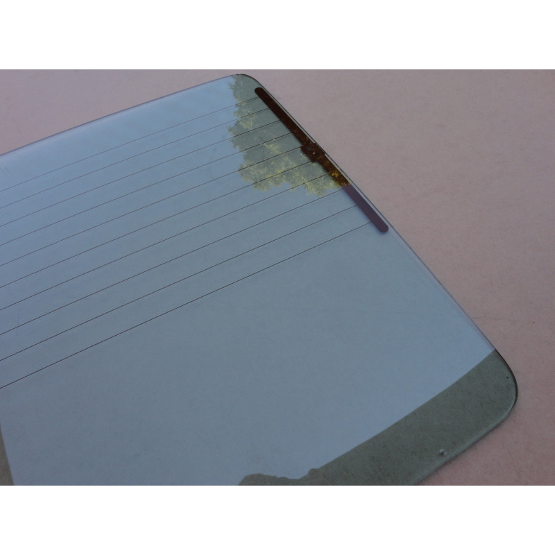 Vidro Vigia Traseiro Modelo Grande Fiat 147 e Spazio Verde Original Blindex Novo