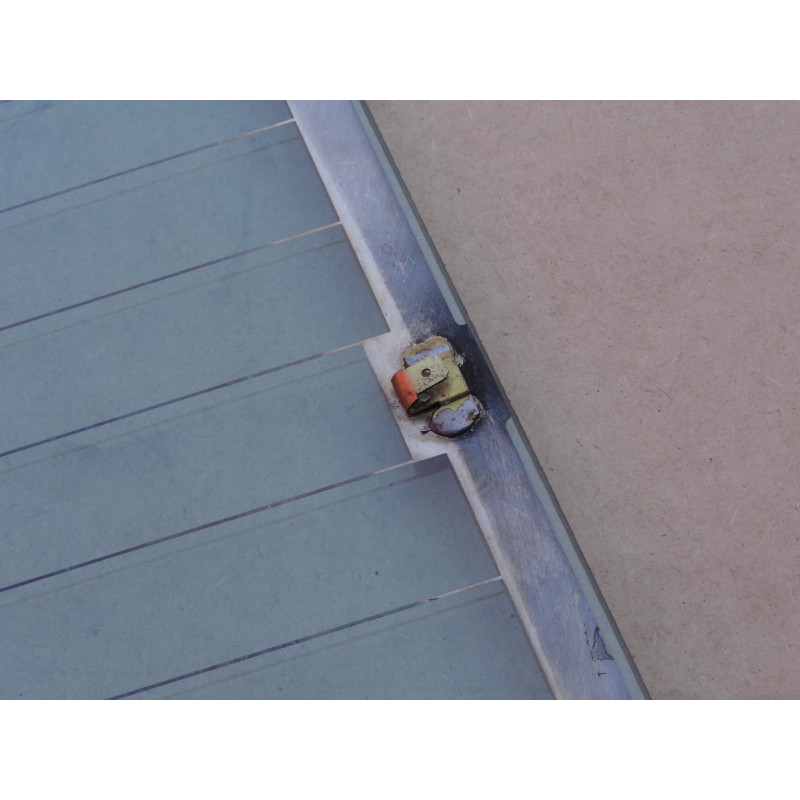 Vidro Vigia Traseiro Modelo Grande Fiat 147 e Spazio Verde Original Blindex Novo