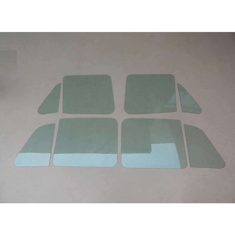 Vidro Quebra Vento Porta Vw 1600 Zé Caixão Verde Novo - Jogo