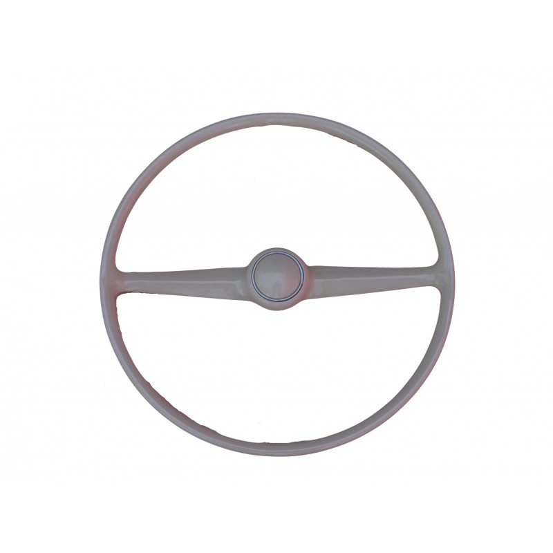 Volante Creme Kombi Corujinha 57 à 72 Original Restaurado Com Botão