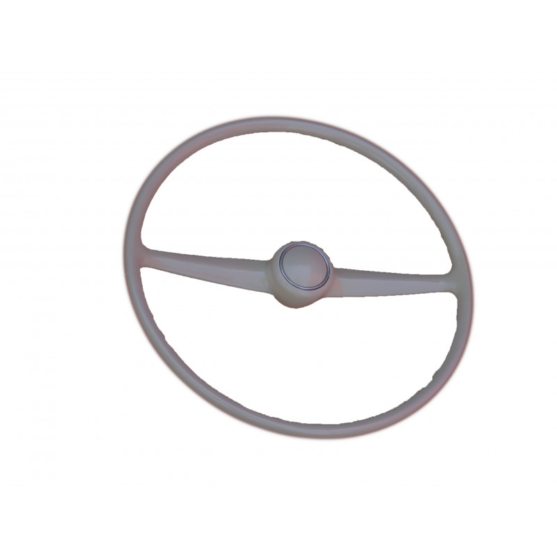 Volante Creme Kombi Corujinha 57 à 72 Original Restaurado Com Botão