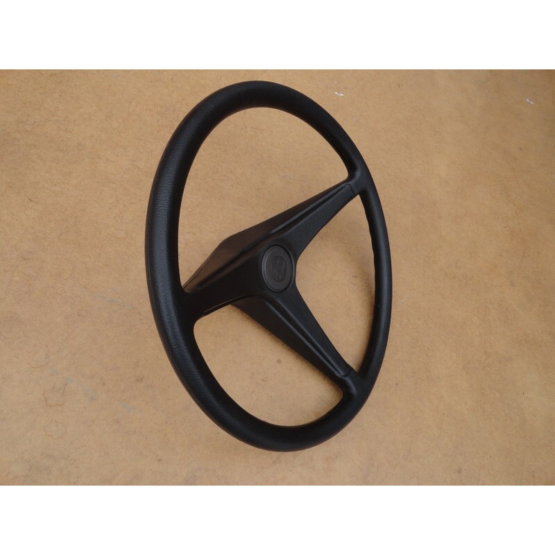 Volante 3 Raios F-1000 F-4000 1980 a 1985 Novo Preto