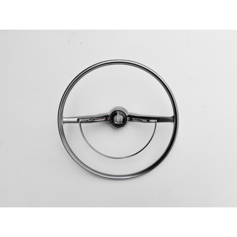 Volante Cálice Fusca até 73 Cromado Completo Novo Estria Grossa Reprodução