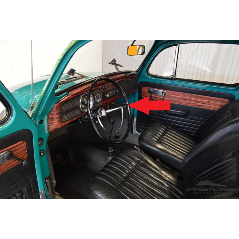 Volante Cálice Fusca até 73 Cromado Completo Novo Estria Grossa Reprodução
