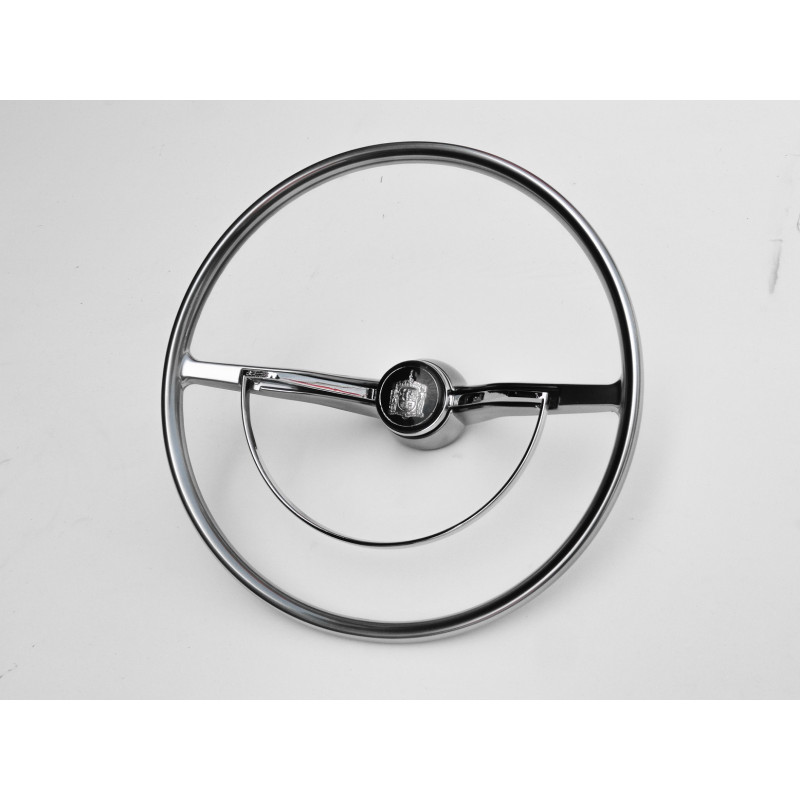 Volante Cálice Fusca até 73 Cromado Completo Novo Estria Grossa Reprodução