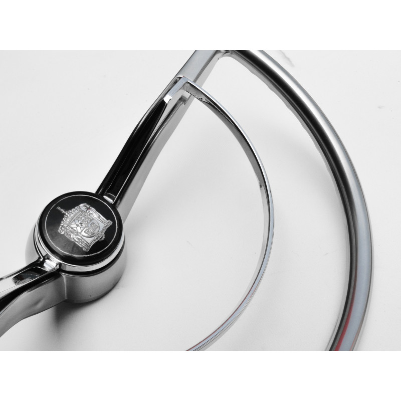 Volante Cálice Fusca até 73 Cromado Completo Novo Estria Grossa Reprodução