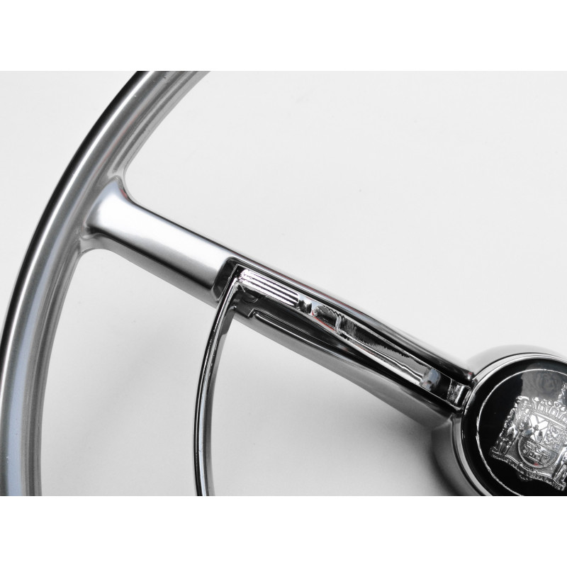 Volante Cálice Fusca até 73 Cromado Completo Novo Estria Grossa Reprodução