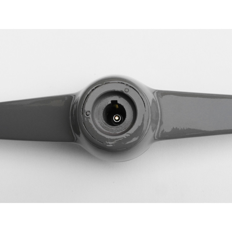 Volante Cinza Kombi Antiga Corujinha até 72 com Botão Original Restaurado