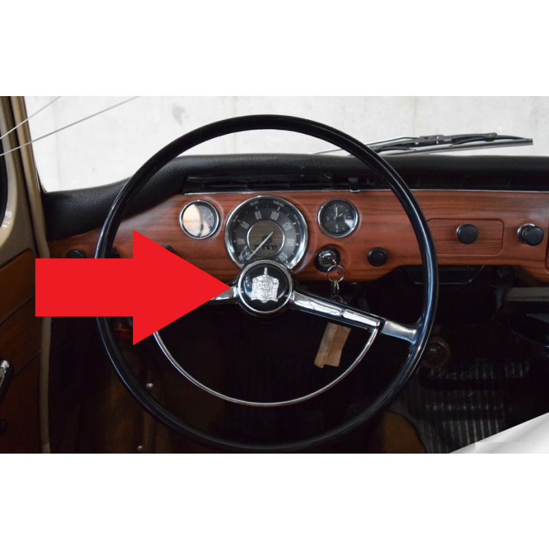 Volante Variant TL Karmann Ghia Zé do Caixão Original Restaurado 