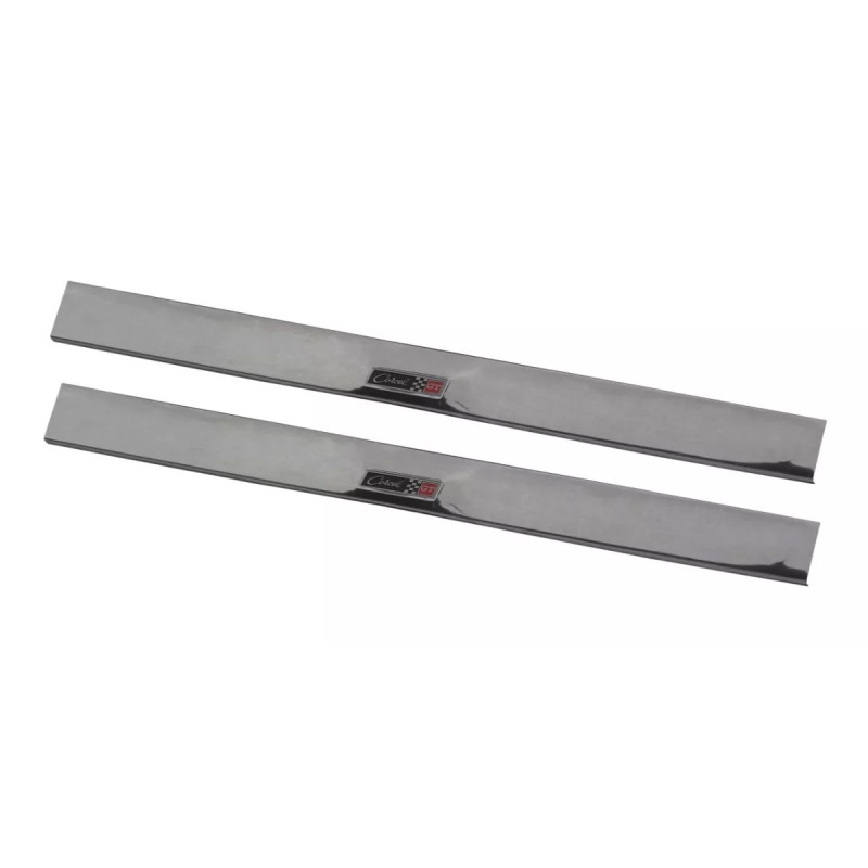 Soleira Friso da Porta Corcel I GT até 1977 2 Portas Inox - Par