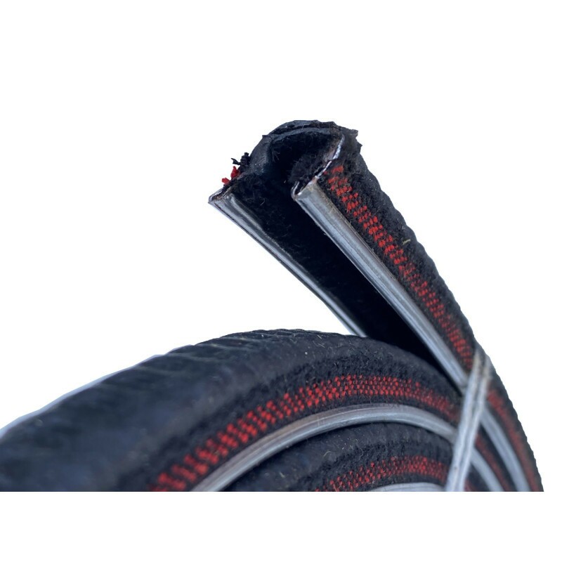 Vidro Porta Inteiriço + Canaleta e Pestana Ford Willys Rural F-75 Incolor Novo - Jogo