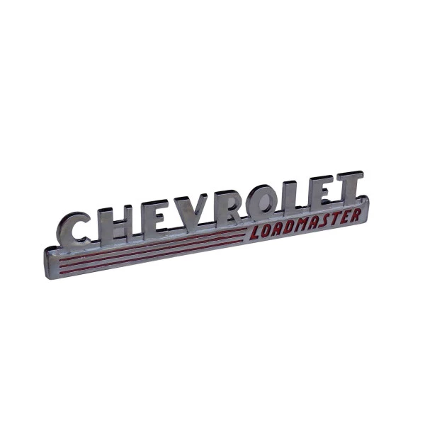 Emblema Capô Chevrolet Loadmaster Boca Sapo 1947 a 1953 - Unitário