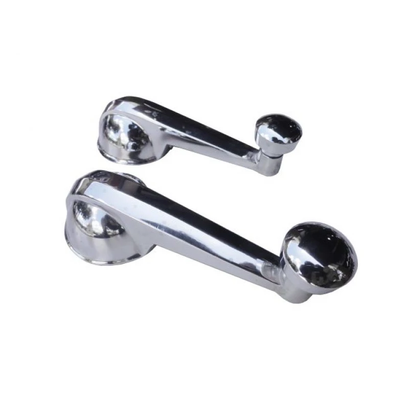 Maçaneta Externa Interna e Manivela Boca De Sapo e Bagre 52 à 55 - Kit