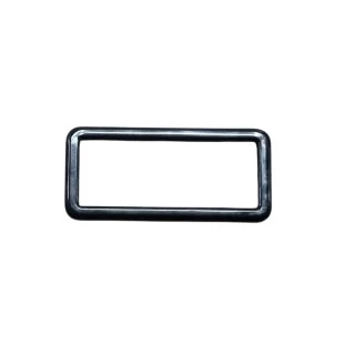 Moldura Maçaneta Interna Chevette Monza 87 em diante Preta 12,5cm - Unitário