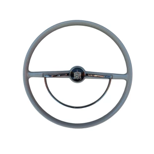 Volante Cálice Fusca Até 73 Estria Grossa Restaurado Marfim