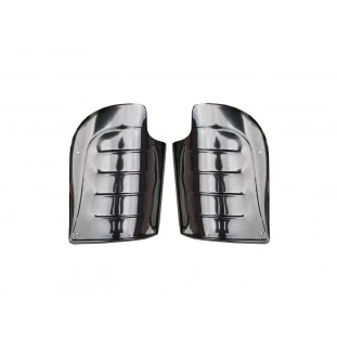 Acessório Protetor Paralama Traseiro Polaina Fusca Inox - Par