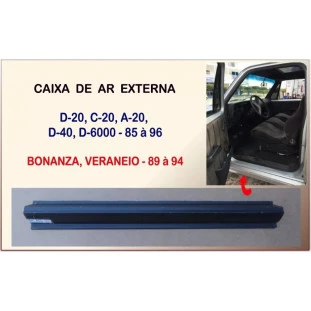 Caixa Ar Externa Aberta D-20 D-40 D-6000 Bonanza Veraneio 85 a 96