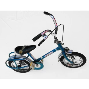 Bicicleta Antiga Caloi Totica Aro 10 Azul Original Usada