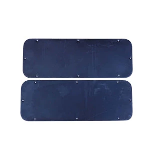 Chapa Interna Tampa Porta F-1 F-8 1948 a 1952 Original Usado - Par