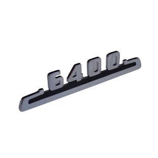 Emblema 6400 Capô Caminhão Boca De Sapo Bagre 1953 a 1955 - Unitário