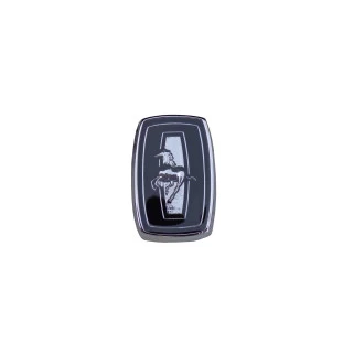 Emblema Cavalinho do Capô Prata Corcel I Belina I 75 a 77