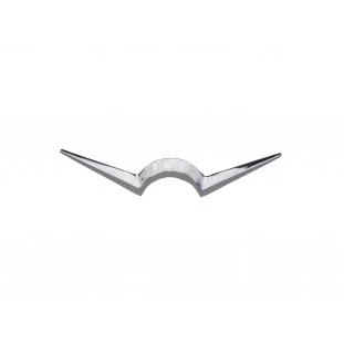 Emblema Frontal "W" Willys Rural e F-75 1960 a 1971 Cromado