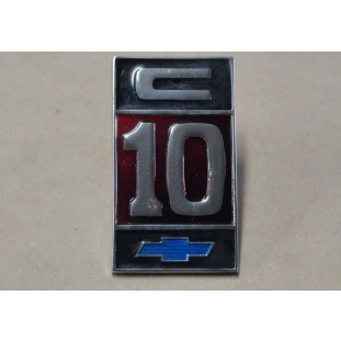 Emblema C-10 Fixação Pinos