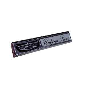 Emblema Cabina Luxo do Porta Luva F-100 1972 em Diante