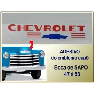 Emblema Chevrolet (Adesivo)
