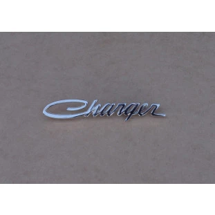 Emblema Dodge Charger Lateral Traseira e Coluna Cromado