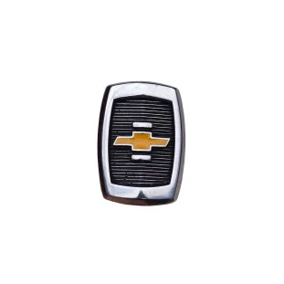 Emblema Capô Dianteiro Chevrolet Opala 1969 1970 Gravata Amarelo