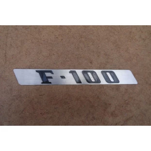 Emblema F-100 do Logo Lateral Esquerdo do Capô F-100 1972 à 1979 Novo